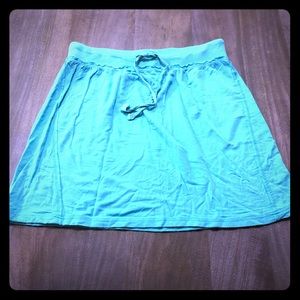 Caslon t-shirt skirt with reverse-hem details